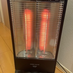 カーボンヒーター 山善 YAMAZEN 450W 900W ストーブの画像