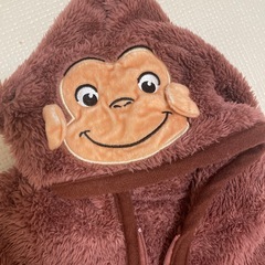 おさるのジョージの洋服の画像