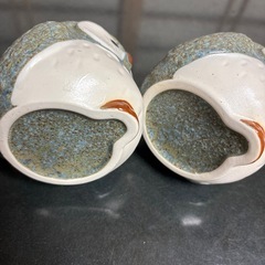 ふくろうマグカップ２個の画像