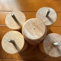 ベットの足部分の画像