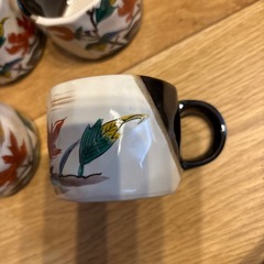 九谷焼　陽山　4客の画像