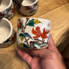 九谷焼　陽山　4客の画像