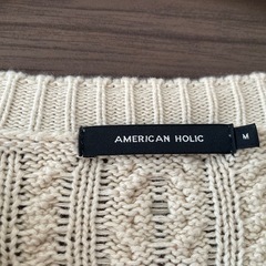 アメリカンホリック　白セーターの画像