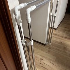 室内物干しの画像