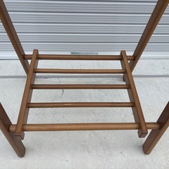 木製コートラック ハンガーラックの画像