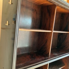 昭和レトロ　洋風　本棚の画像