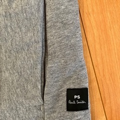 【難あり】ポールスミス M フーディ パーカー ストライプ グレー Paul Smithの画像