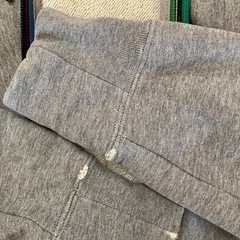 【難あり】ポールスミス M フーディ パーカー ストライプ グレー Paul Smithの画像