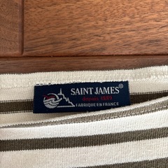 セントジェームス　緑×生成　美品　Lの画像