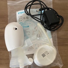 Pigeon 哺乳瓶 電動搾乳機　レンジ消毒　哺乳瓶乾燥台セットの画像
