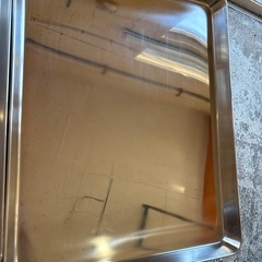 調理用ステンレストレー2枚の画像