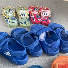 キッズシューズ夏物セットの画像