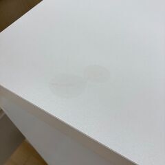 A-772【リユースのサカイ野々市店】ジモティ来店特価‼ レンジ台 木製 ホワイト クリーニング済みの画像