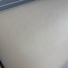 木製ベンチ 腰掛け フェイクレザー 長椅子の画像