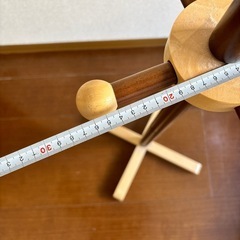 可愛い木製
ポールスタンドの画像