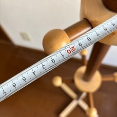 可愛い木製
ポールスタンドの画像