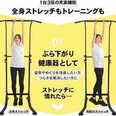 STEADY 懸垂 懸垂マシン ぶら下がり健康器の画像