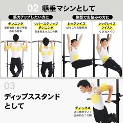 STEADY 懸垂 懸垂マシン ぶら下がり健康器の画像