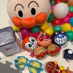 ボール，アンパンマン，おもちゃセットの画像