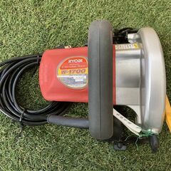 【売切御免！】135 鳥取県発 RYOBI リョービ 丸ノコ W-1700 100V 1010W 動作確認済 現状販売 広島 岡山 島根 兵庫 あぐり家鳥取中央店の画像