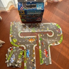 Orchard Toys Giant Road 大型フロアジグソーパズル 20ピースの画像