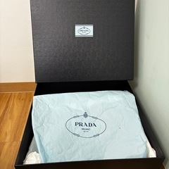 プラダ ダブル サフィアーノレザー ピンクベージュの画像