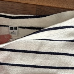 ボートネックカットソー　２枚　S の画像