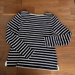 ボートネックカットソー　２枚　S の画像