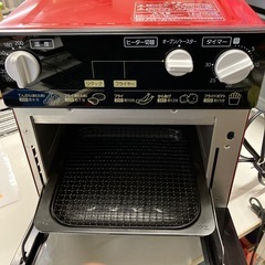 O 2512-211 アイリスオーヤマ　ノンフライ熱風オーブン　2016年製　通電確認済み　キズ汚れ有りの画像