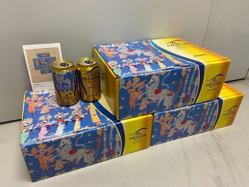 京都国立近代美術館 限定ギフト七宝飾箱デザイン ザ・プレミアム・モルツ