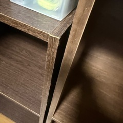 カラーボックス2段、3段の画像