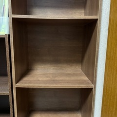 カラーボックス2段、3段の画像