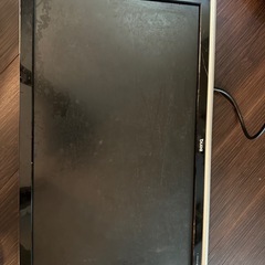 24インチ BenQモニタ　傷あり スタンドなし PCリサイクルマーク付きの画像