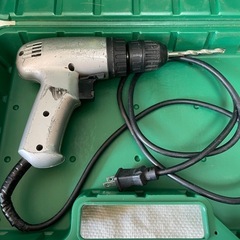 日立　電動ドリル　100v ケース付きの画像