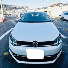 至急！車検2026年1月23日！美品！フォルクスワーゲン　ポロ　TSI 白　ホワイト　外車！の画像