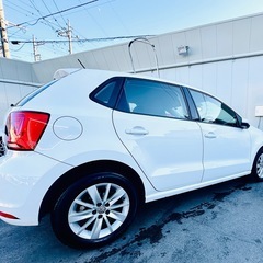 至急！車検2026年1月23日！美品！フォルクスワーゲン　ポロ　TSI 白　ホワイト　外車！の画像