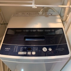 【12/19交渉中】AQUA縦型洗濯機 4.5kgの画像