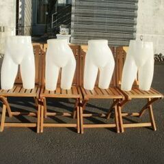 マネキン（男２個）（女２個）あります。　１個３００円です。の画像