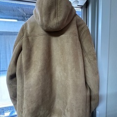 値下げしました｜ coen フード付きコート XL ブラウン の画像
