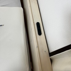 【美品】セミダブルベット　マットレス付きの画像