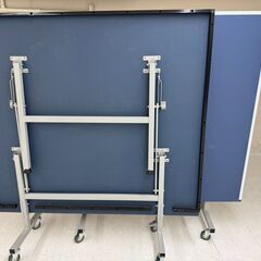 卓球台 国際規格サイズ セパレート式(移動キャスター付) 天板18mmの画像