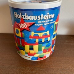 ドイツ製HEROS カラフル積み木　100ピース
の画像