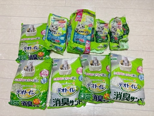 猫砂、猫トイレシート