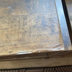 カラーボックス　木目調の画像