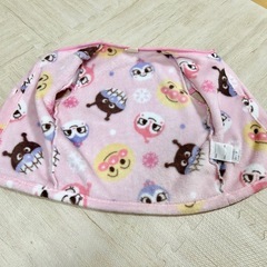 武蔵小杉★スリーパー★ あったかフリース総柄ベスト　アンパンマン　ピンク 100cmの画像