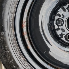 pcd114.3 スペアタイヤ　テーパータイヤの画像