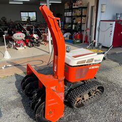【売切御免！】147 鳥取県発 クボタ 除雪機 除雪幅(約)90㎝ セル式 動作確認 [ K9010C ] 島根 岡山 広島 兵庫 あぐり家鳥取中央店の画像