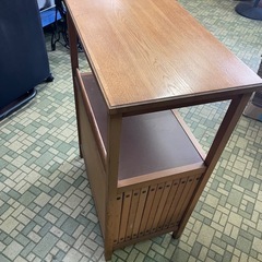 【引取限定】中古品　カリモク家具　飾棚　キャビネットの画像