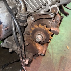 【実働】マグナ250 エンジン MC29 Vツイン 直取引歓迎 ホンダの画像