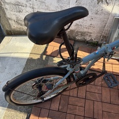 折りたたみ自転車の画像